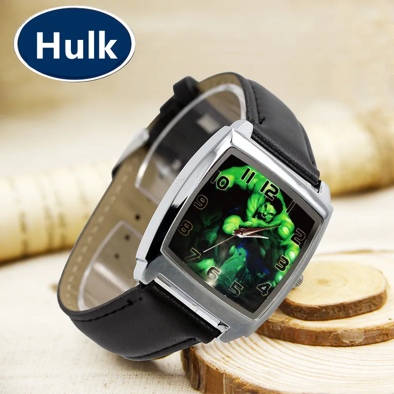 

Top brand small students children watch kids watches girls boys clock quartz child wristwatches Cartoon Hulk watch for baby gift
