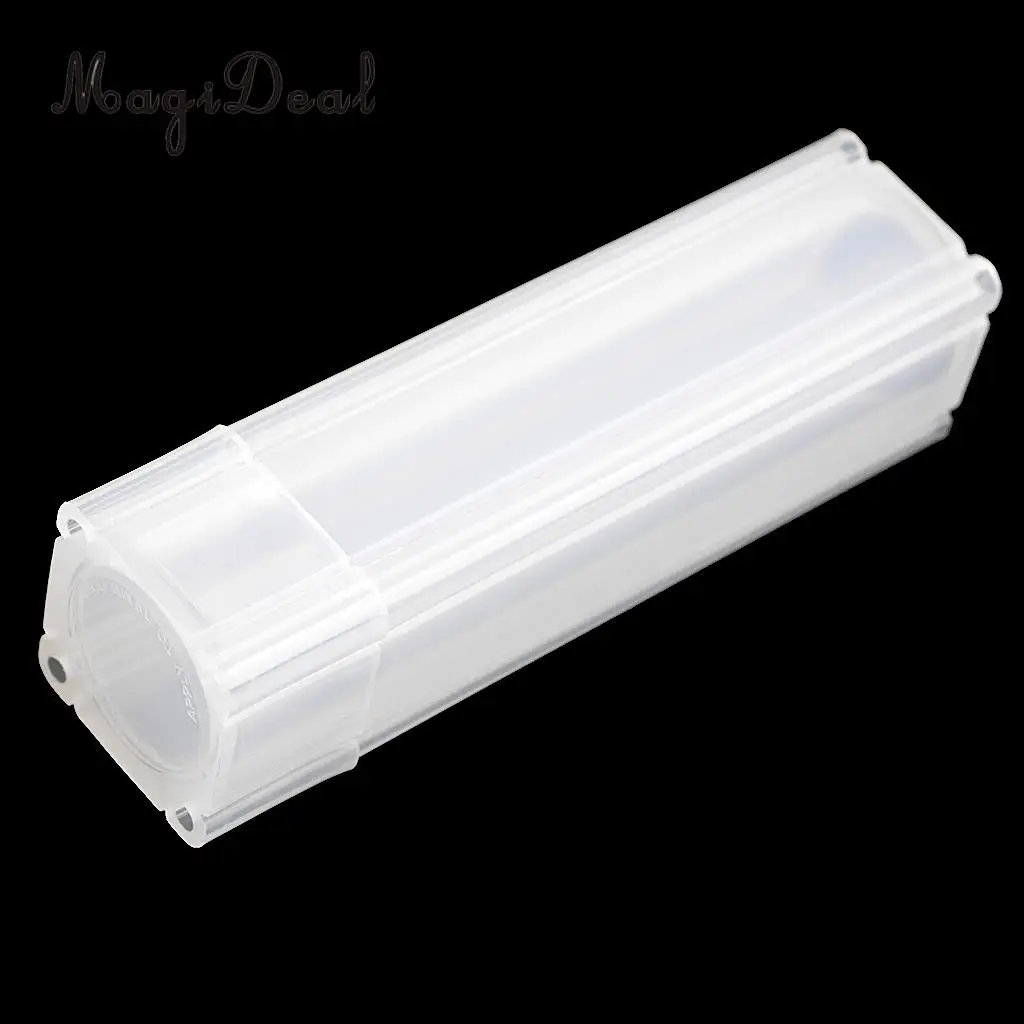 Plastic Coins Collections Tube Capsule Box Holder Case Storage 19mm Coin Box Accessories