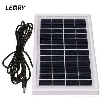 

LEORY 3W 12V Solar Panel Polycrystalline Silicon DIY Solar Cells System Module For Battery Charger DC12V Outputs