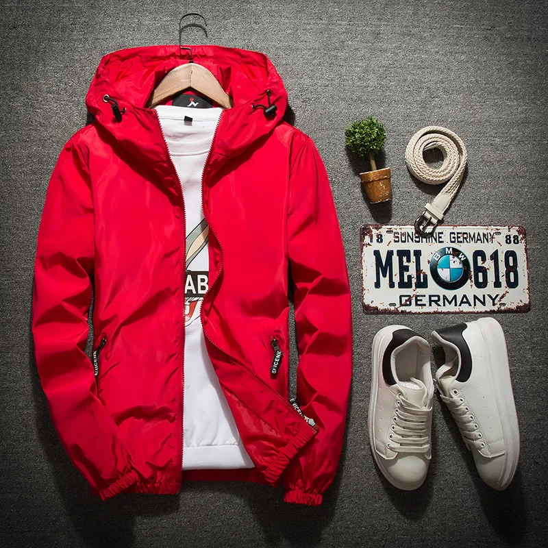Casual Hooded Bomber Jacket 1