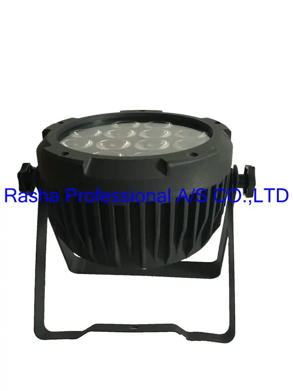 

15 Degree Rodie 12*15W 5IN1 RGBAW Wifi Aluminum LED FLAT PAR CAN Silent(No Fan)LED Par Projector Stage Event Party Light