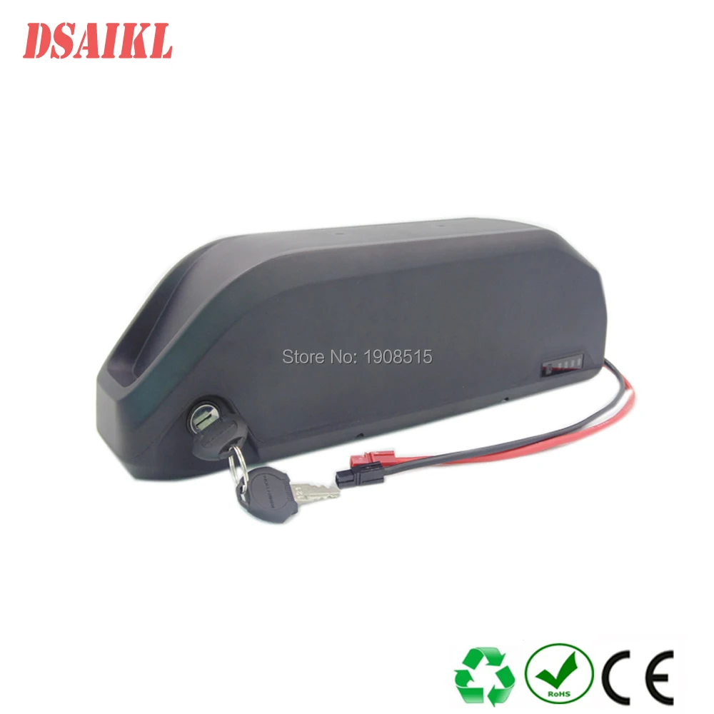

Polly down tube empty battery case for 36v 48v 52v ebike battery case for 65pcs of 18650 cells