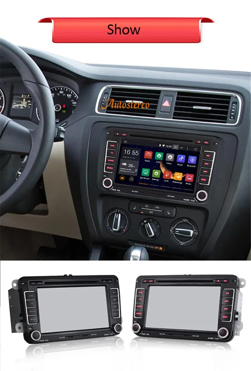 Quad core Car DVD Player car GPS Navigation for VW JETTA PASSAT B6 CC GOLF 5