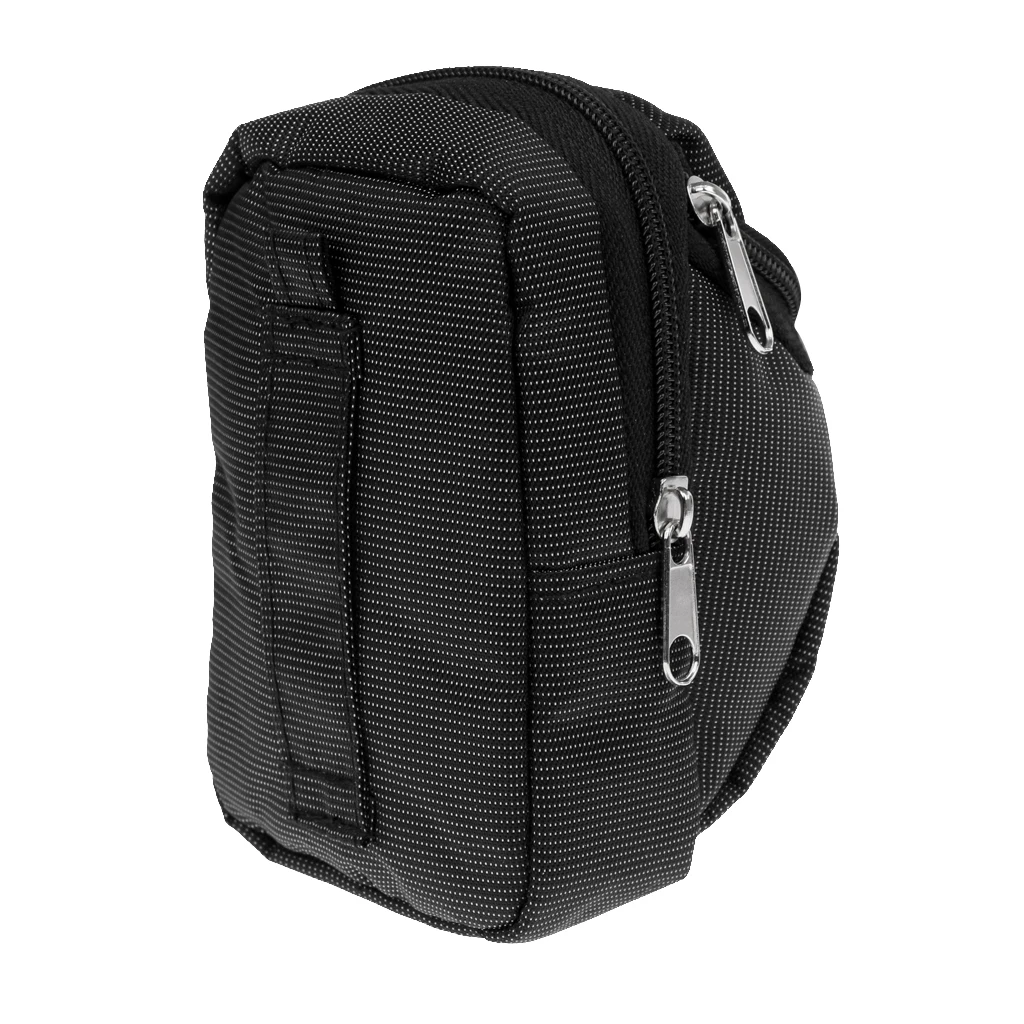 Black Mini Golf Ball Holder Pouch Bag Golf Kit Bag Portable and Durable Golf Ball Tools Accessories Holder Pouch 