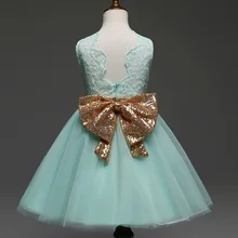 Платье принцессы с большим бантом для детей от 2 до 7 лет платья для маленьких девочек, костюм г. Детская одежда для девочек на день рождения