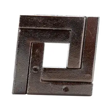 

Alloy Square Lock Puzzle Brain Tester Iq Test Kids Adults Intelligent Toys For Child Talent Educational Toys 1Pcs