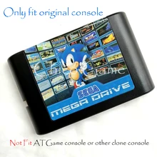 Игровой картридж 830 в 1 для игровой консоли SEGA GENESIS Mega Drive 16 bit с золотым топором 1 3 Shinobi сила грома 2 3 4