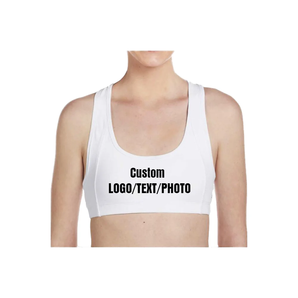 

Custom Personalised Summer Fitness Tank Vest Tops Print LOGO/TEXT/PHOTO Women