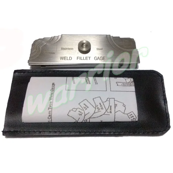 

MG-11 7 Piece Fillet Weld Set Welding RL Gage Gauge Welding Inspection Test Ulnar MM inch