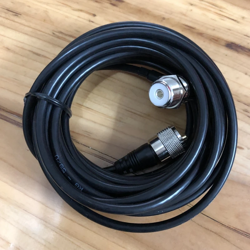 Feeder for transceiver 5m Practical Antenna Cable For Car Mobile Radio Antenna Feeder Cable SMA-Male PL259 Connector To Radio Feeder for transceiver 5m Practical Antenna Cable For Car Mobile Radio Antenna Feeder Cable SMA-Male PL259 Connector To Radio