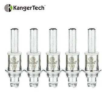 

5pcs Original KangerTech Upgraded Dual Coil 1.0ohm 1.2ohm 1.5ohm 1.8ohm for Kanger Protank 3/AeroTank/Aerotank Mini/EVOD 2 Kit