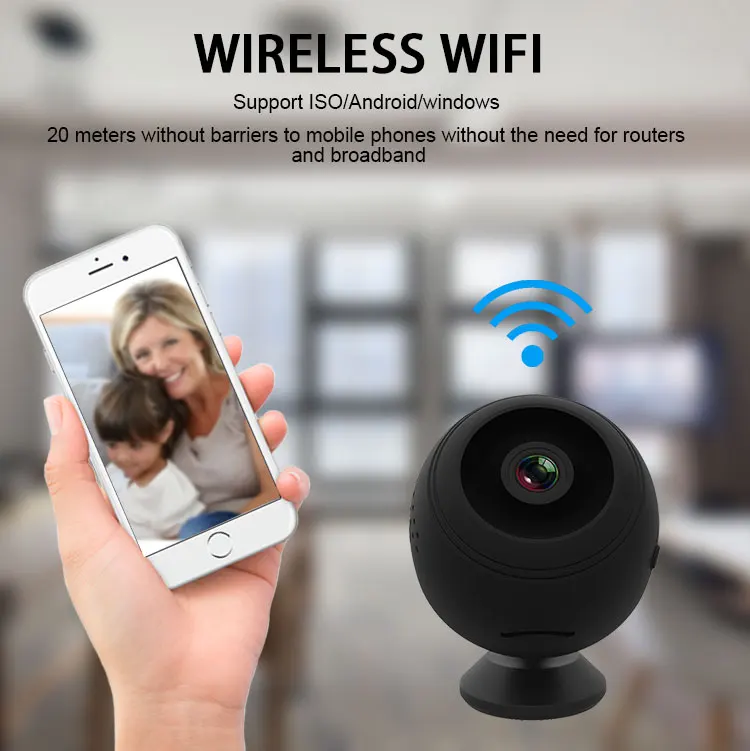 Мини Беспроводная Wi-Fi камера 1080P HD ip-камера удаленный монитор камера безопасности камера обнаружения движения ночного видения домашняя видеокамера ip Cam камера видеонаблюдения видеонаблюдение фотоаппарат уличная