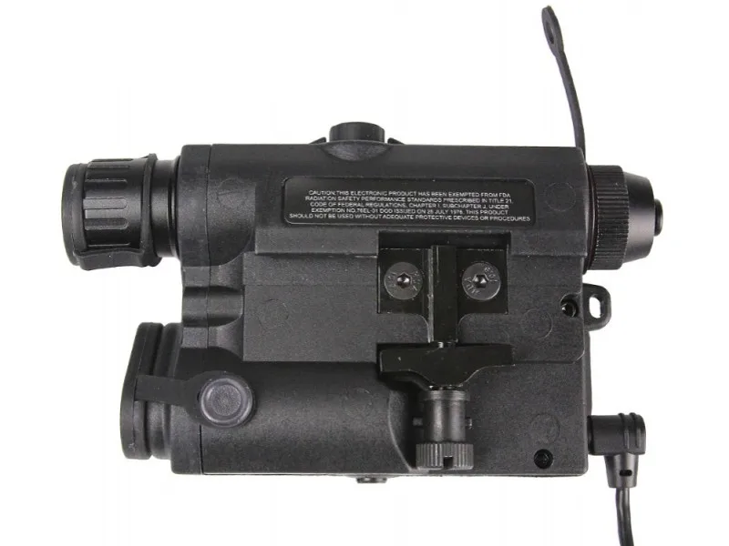 Vermelho com Airsoft Elemento Peg-é Bateria Case Laser Tactical Lanterna Led Versão Aparência Ex396 La-5c Uhp 8 Luzes de armas