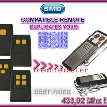 SMD 433-1FM, 433-2FM, 433-3FM, 433-4FM Замена дистанционного 433,92 мГц фиксированный код