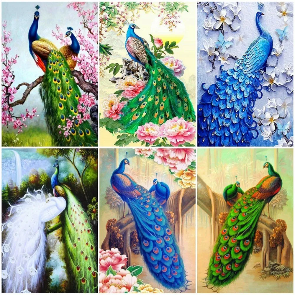 

Huacan Diamond Painting New 2019 Animal Peacock Embroidery Sale Full Square/Round Drill Cross Stitch Mosaic Home Decor Drop Ship