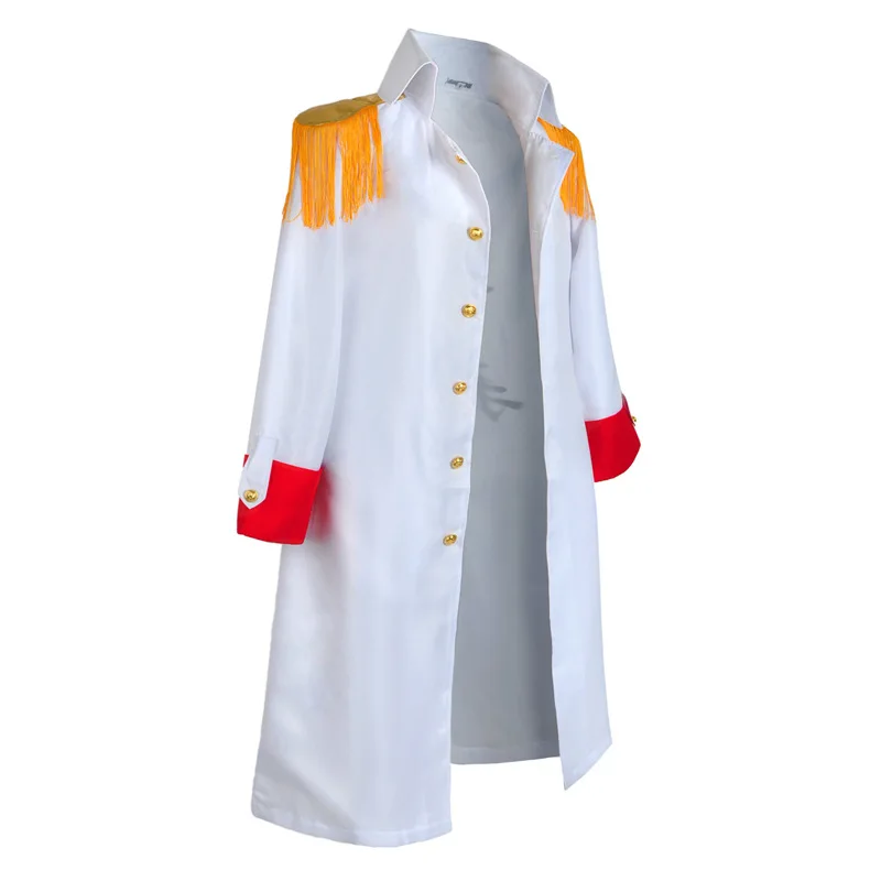 Cosplay&Ware [18]Anime One Piece Costumes Cosplay Navy General Cape Justice Loosetrench Coat European Size -Cosplay&Ware anime Shop