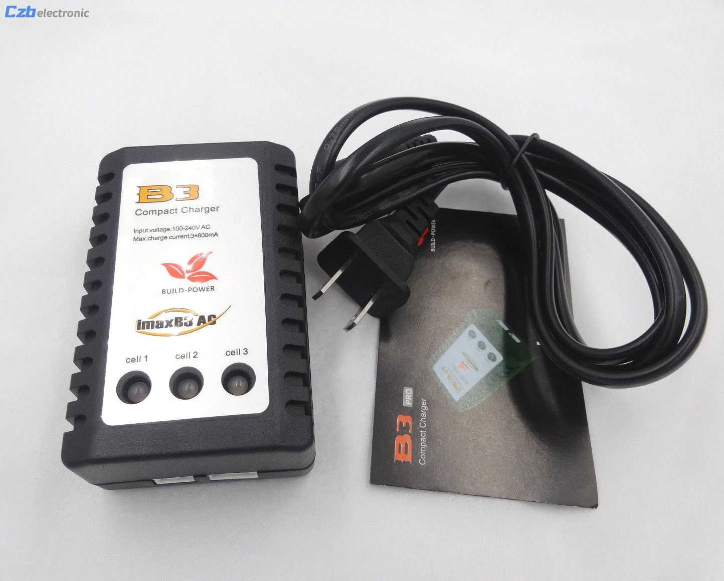 

High Quality New Multifunction iMaxRC iMax B3 Pro Compact 2S 3S Lipo Balance Battery Charger EU US Plug For RC Helicopter