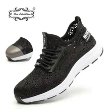 New exhibition Breathable work Safety shoes 2019 Fashion casual Men's sneaker Anti-smashing Steel Toe Cap Lightweight work Boots цена New exhibition Breathable work Safety shoes 2019 Fashion casual Men's sneaker Anti-smashing Steel Toe Cap Lightweight work Boots цены онлайн