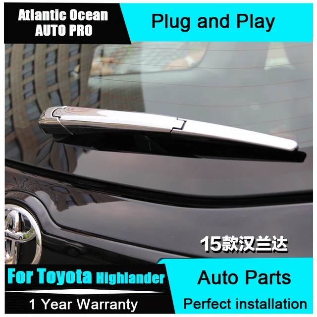 Toyota Highlander Windshield Wiper Size