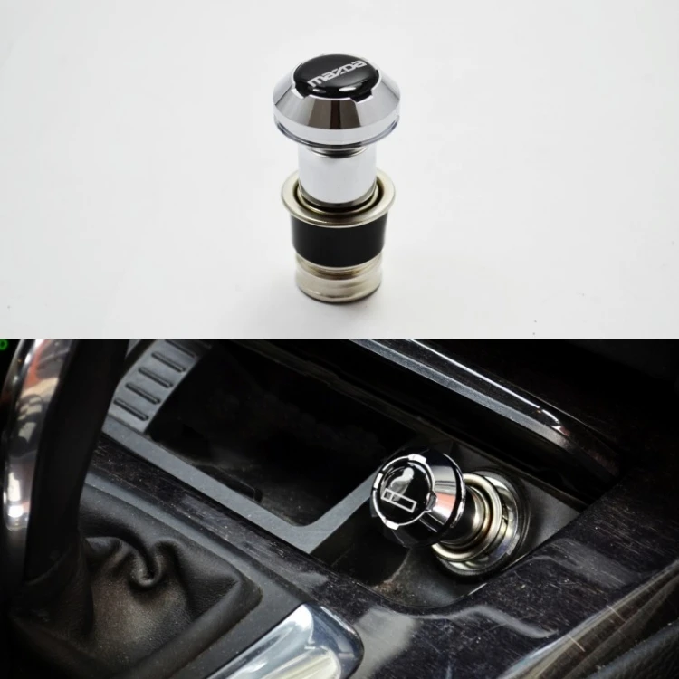 Blue LED Light Car Cigarette Lighter FIT MAZDA MAZDASPEED 2 3 5 6 RX8