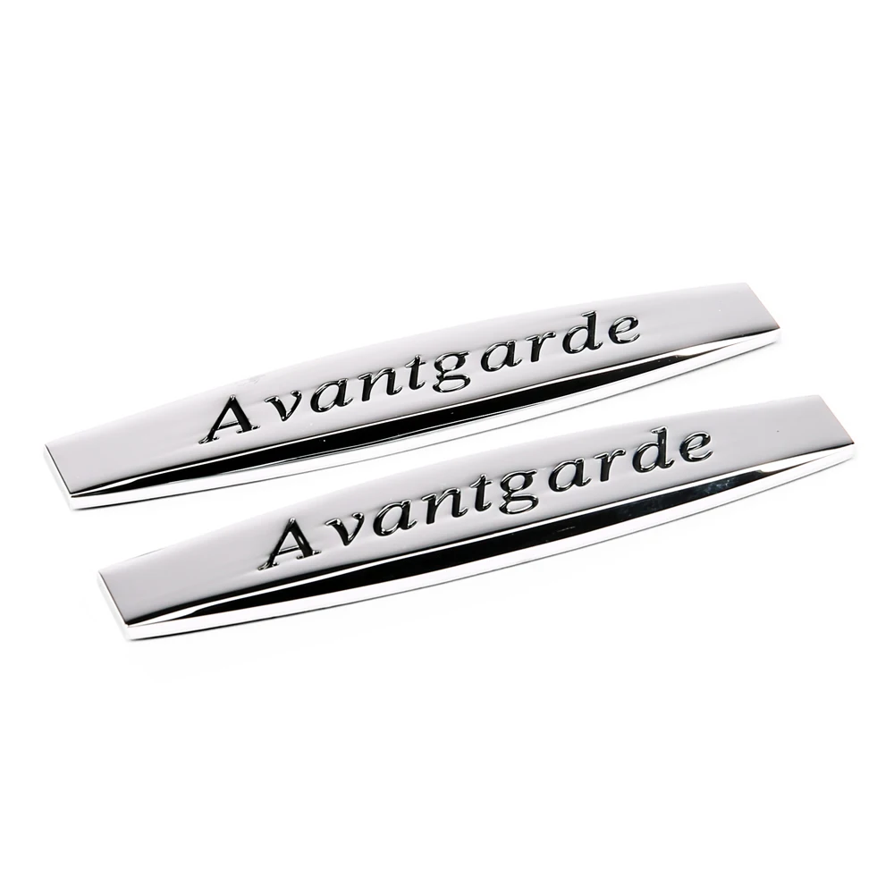 Для Avantgarde логотип стикер Fender для автомобиля эмблема значок автомобильный Стайлинг для Mercedes Benz W203 w204 W211 SLS GLK CLA C180 E200 E300 S320
