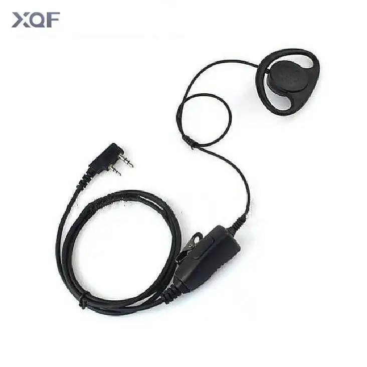 Рация Динамик PTT D Тип крючком с микрофоном железа клип для Baofeng UV 5R 82 BF 888S Kenwood TK 3107