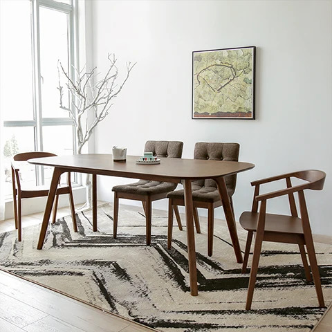 Nordic Ikea Dining Table Small Apartment Minimalist Modern Wood Nordic Ikea Dining Table Small Apartment Minimalist Modern Wood Dinette Walnut Color In Tables From Furniture On Aliexpress