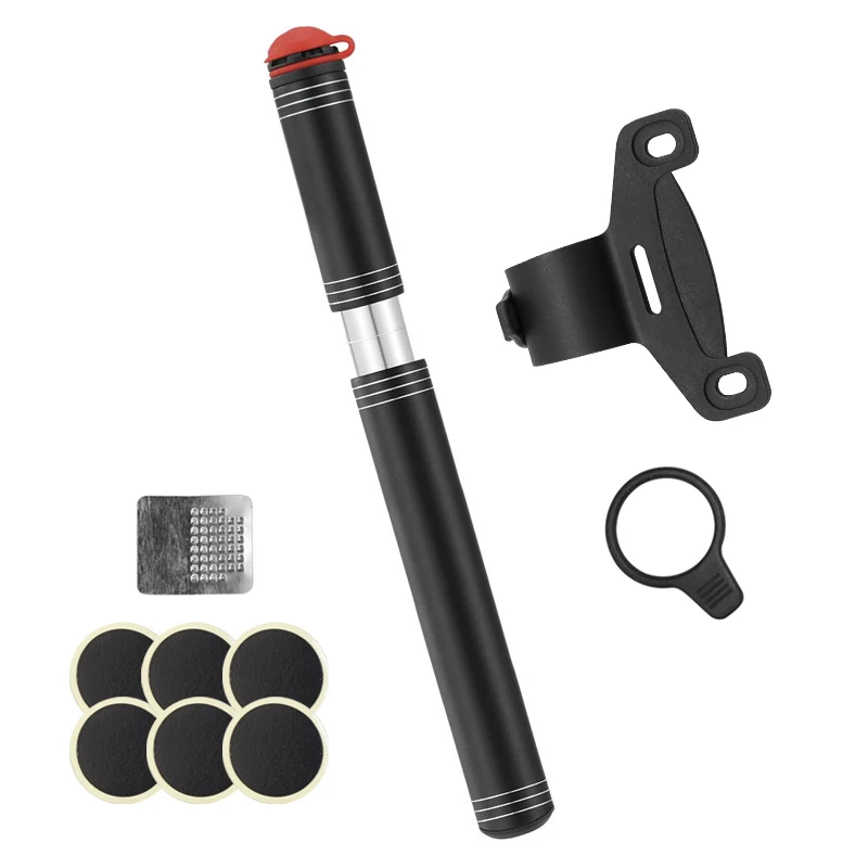 

Shark Tiger Bicycle Hand Pump Telescopic Plastic Mini Ball Inflator Bicycle Pump Urltra-Light MTB Mountain Bike Bicycle Pump