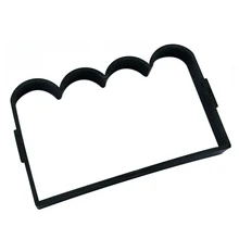 Riginality Path Maker Плесень пластиковая садовая тротуарная пресс-форма для цемента Прямая