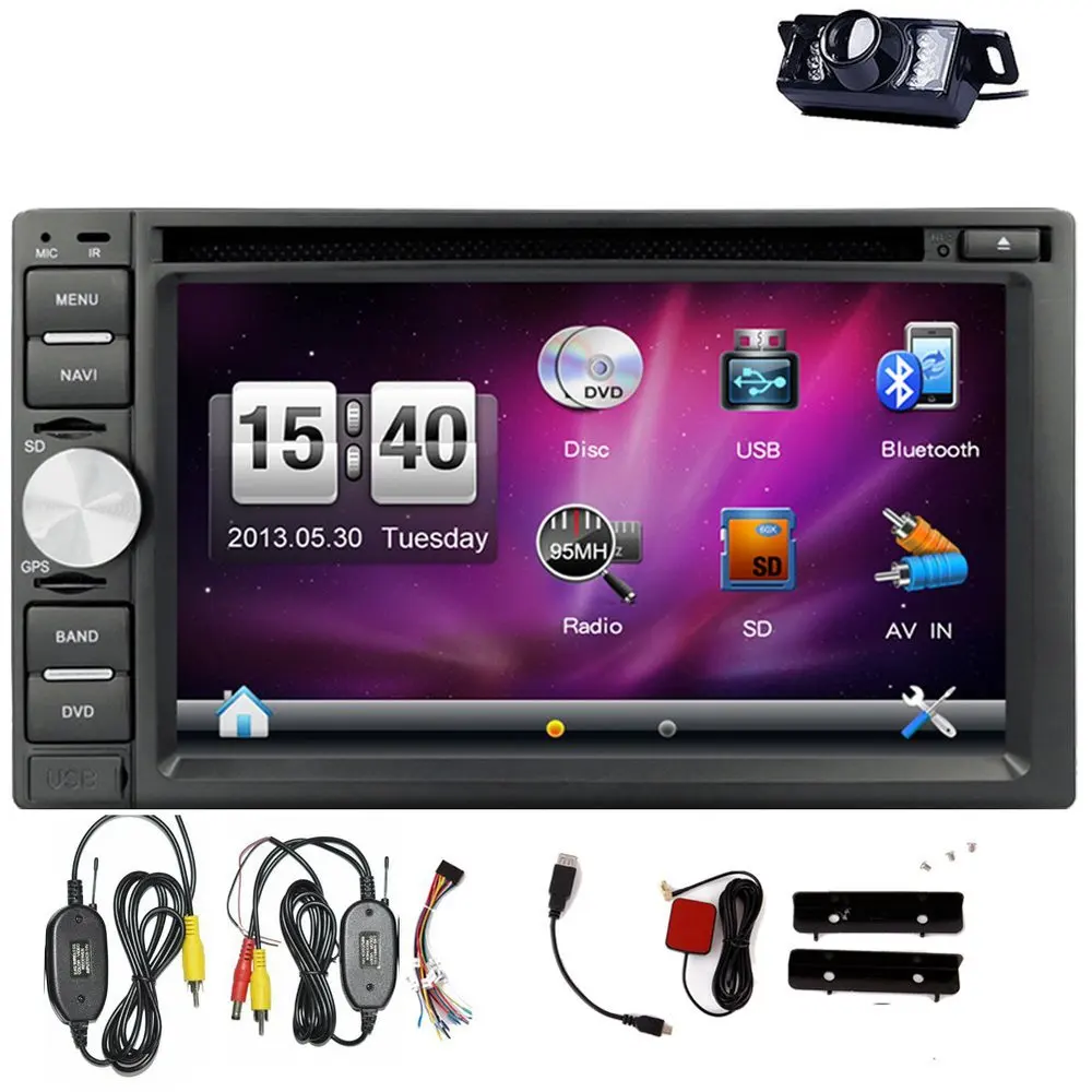 car stereo dvd gps bluetooth