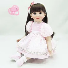 60 см силиконовая кукла для новорожденной принцессы, игрушка для новорожденной, кукла для маленькой принцессы, коллекционная игрушка, подарок на день рождения