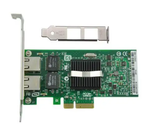 Для Intel Двухпортовый гигабитная сетевая карта сервер 9402PT 82571EB мягкая маршрутизация управление потоком pci-e Ethernet