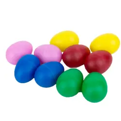 2 шт. многоцветные шейкеры в форме яйца музыкальные ударные инструменты игрушки для детей ранний учебный музыкальный обучающая игрушка