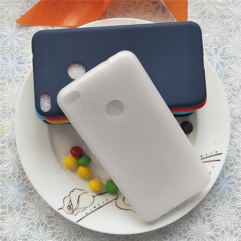Простые однотонные Цвет задняя крышка для huawei P9 Lite 2017 5 2 ''Macarons силиконовые