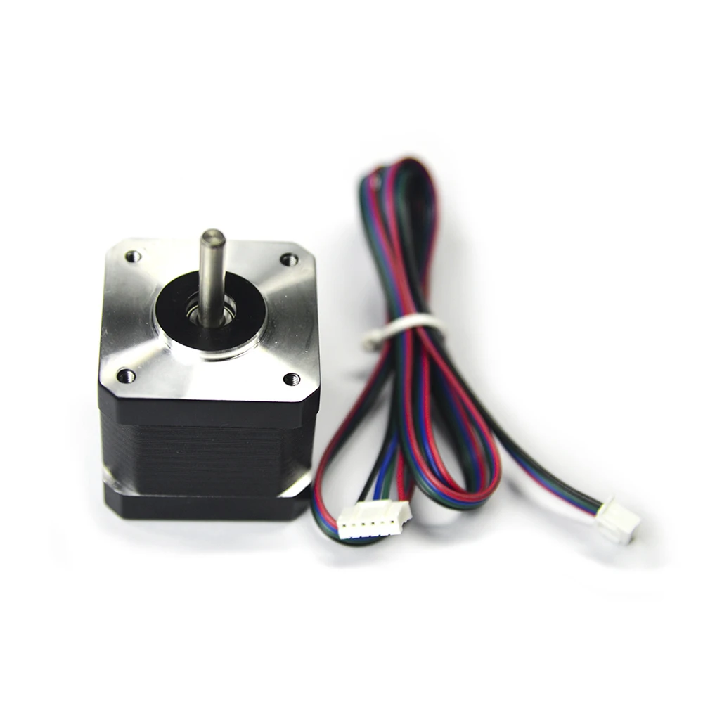 Дешево NEMA 17 3d принтер s шаговый двигатель с чпу шаговый двигатель 78 унций в 40 мм шаговый двигатель 2.1A для 3d принтеров запчасти