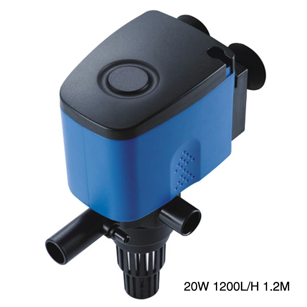 

3 In 1 Filter Oxygen Water Pump Home Mini Practical Quiet Freshwater Wave Fish Tank Purifier Circulating Powerhead Aquarium