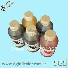 Горячая Распродажа оптом Многооборотная бутылка пополнения чернил 5 цветные пигментные чернила для T1100 B1100 C110 D120 чернила для принтера 5 Lite много