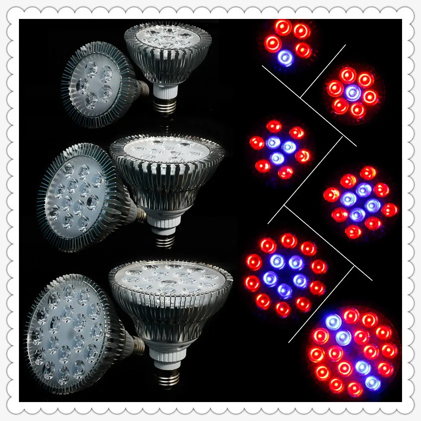 15W/21W/27W/36W/45W/54W LED Plant Grow Light diode Lamps Red+Blue AC85