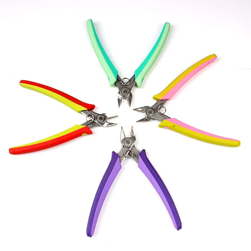 

Wishful Clamp DIY Electronic Diagonal Pliers Side Cutting Nippers Wire Cutter