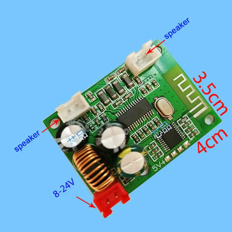 Bluetooth аудио модуль цифровой усилитель мощности плата 10 Вт + двухканальный для 12 В
