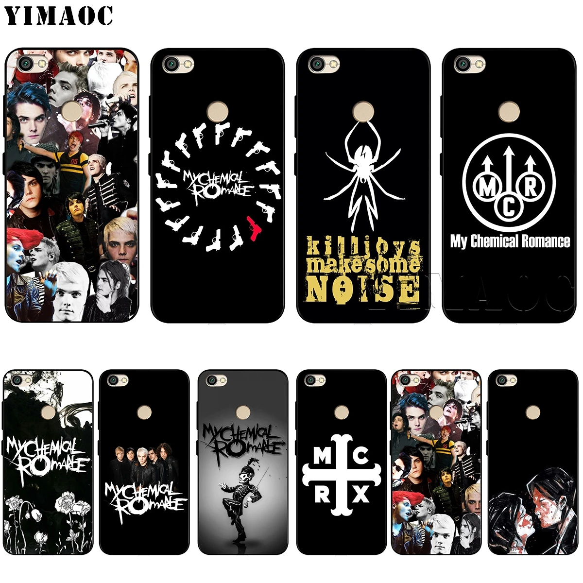 

YIMAOC My Chemical Romance MCR Soft Silicone Case for Xiaomi Redmi Note 4 4x 4a 5 5a 6 Pro Prime Plus