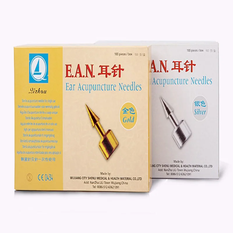 blessfun 100pcs/box sterile acupunture needle for single use Acupuncture Needle ear acupuncture needles