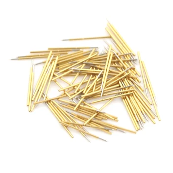 

100Pcs/Bag Stainless Steel Spring Test Probe Pogo Pin P50-B1 Dia 0.68mm Length 16.35mm Whosesale