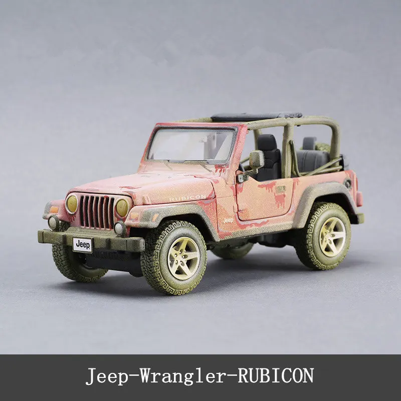 Maisto 1:24 Jeep-Wrangler производитель автомобилей авторизованный имитационный сплав модель автомобиля ремесла Коллекция украшений Игрушки Инструменты - Цвет: Wrangler-RUBICON