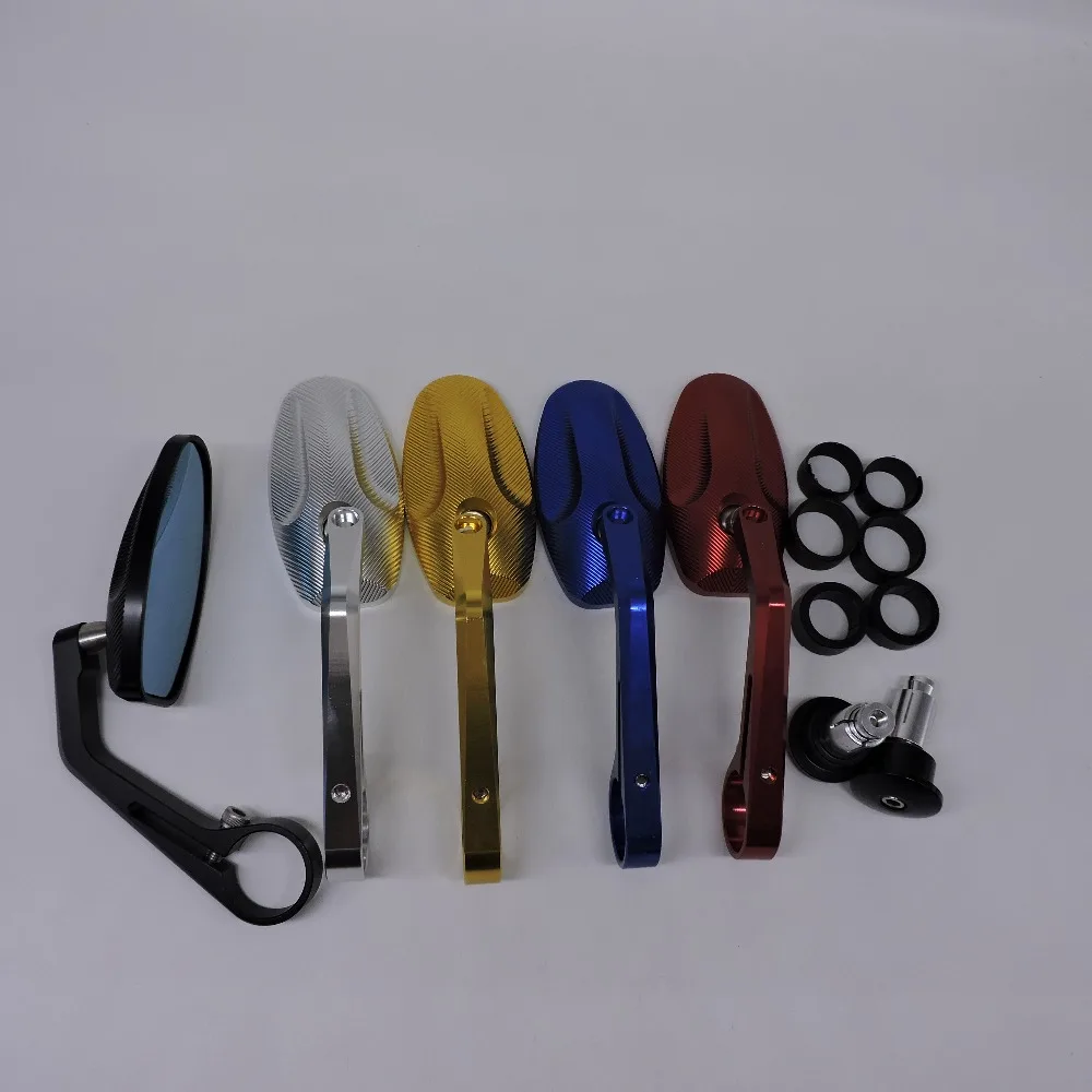 

WINTUWAY 5 Colors Available Universal Motorcycle Rearview Mirror Moto CNC Side Mirrors Motorcycle Accessories Parts B-SH5503