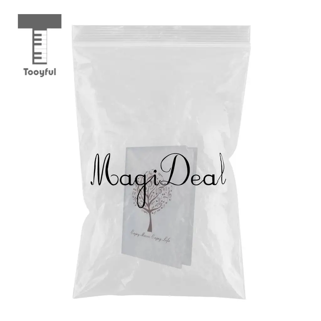 Tooyful A4 Size Big Storage Holder Music Score Folder for Arts Department Students Teachers Musical Note the Tree White