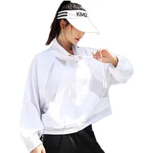 CretKoav сетчатая Пряжа Лоскутная куртка для бега Женская однотонная спортивная куртка на молнии свободные топы с длинным рукавом для йоги Женская Спортивная одежда для спортзала