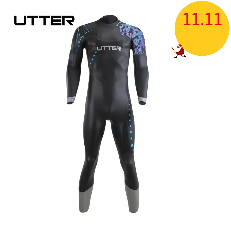 UTTER Galaxy Men's SCS Triathlon Suit Yamamoto Neoprene Swimsuit Long