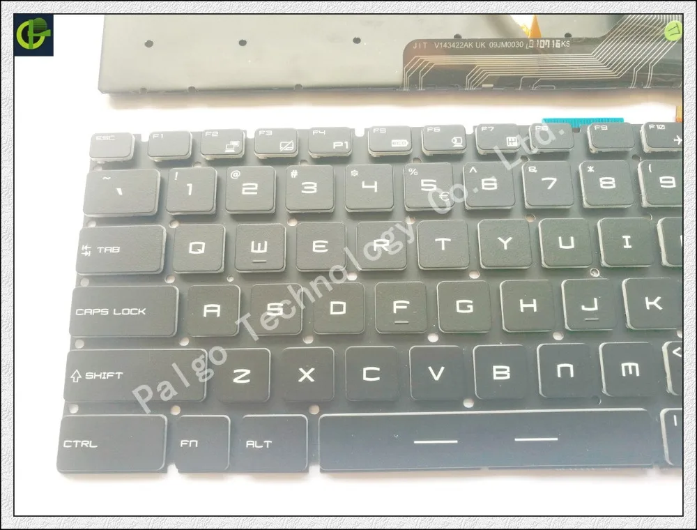 New English Crystal Backlit Keyboard for MSI GP72 WS60 PE72 GS72 GP62VR GE62V GT73VR GS73VR CX62 GT