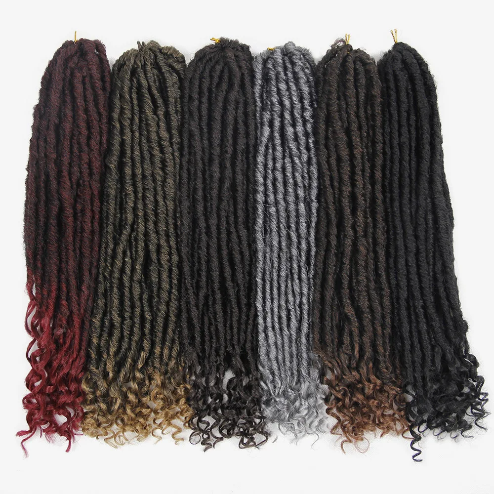 Дреды богиня искусственная locs вязаный крючком волос канекалон Jumbo Dreads прическа